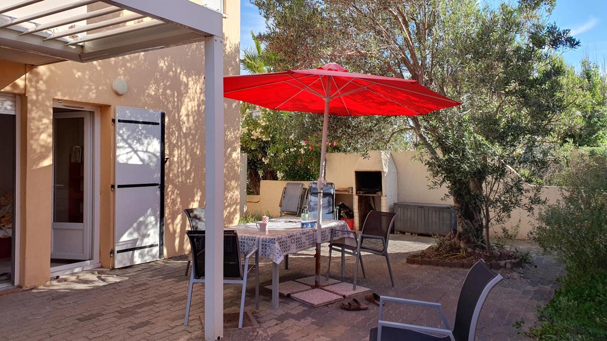 Appartement avec vaste terrasse à 30 m des dunes Agde Exterior foto